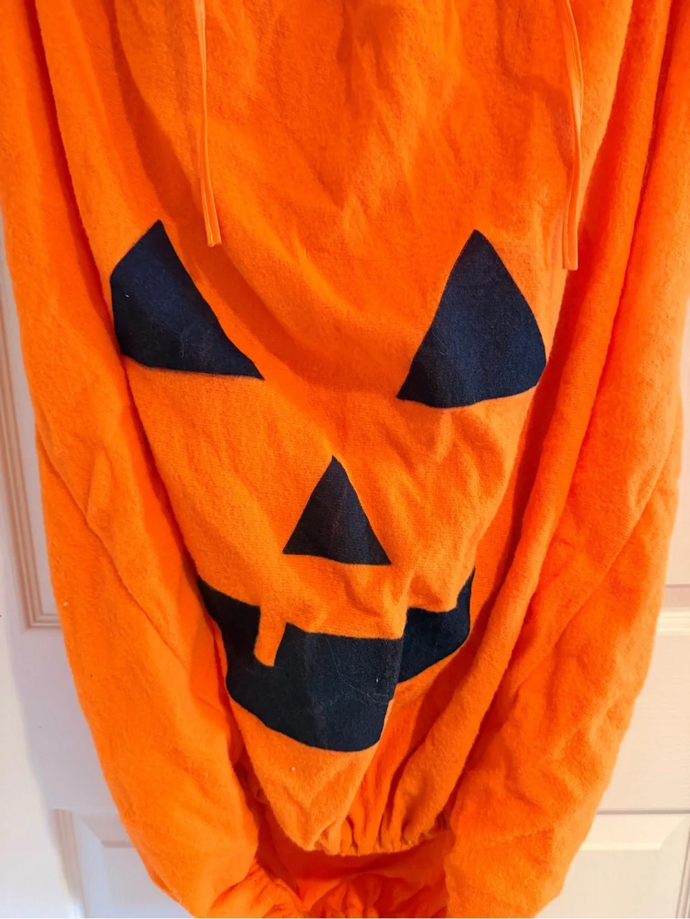 🎃 Vintage Pumpkin Costume Adult One Size + Bonus Pumpkin headband Halloween
